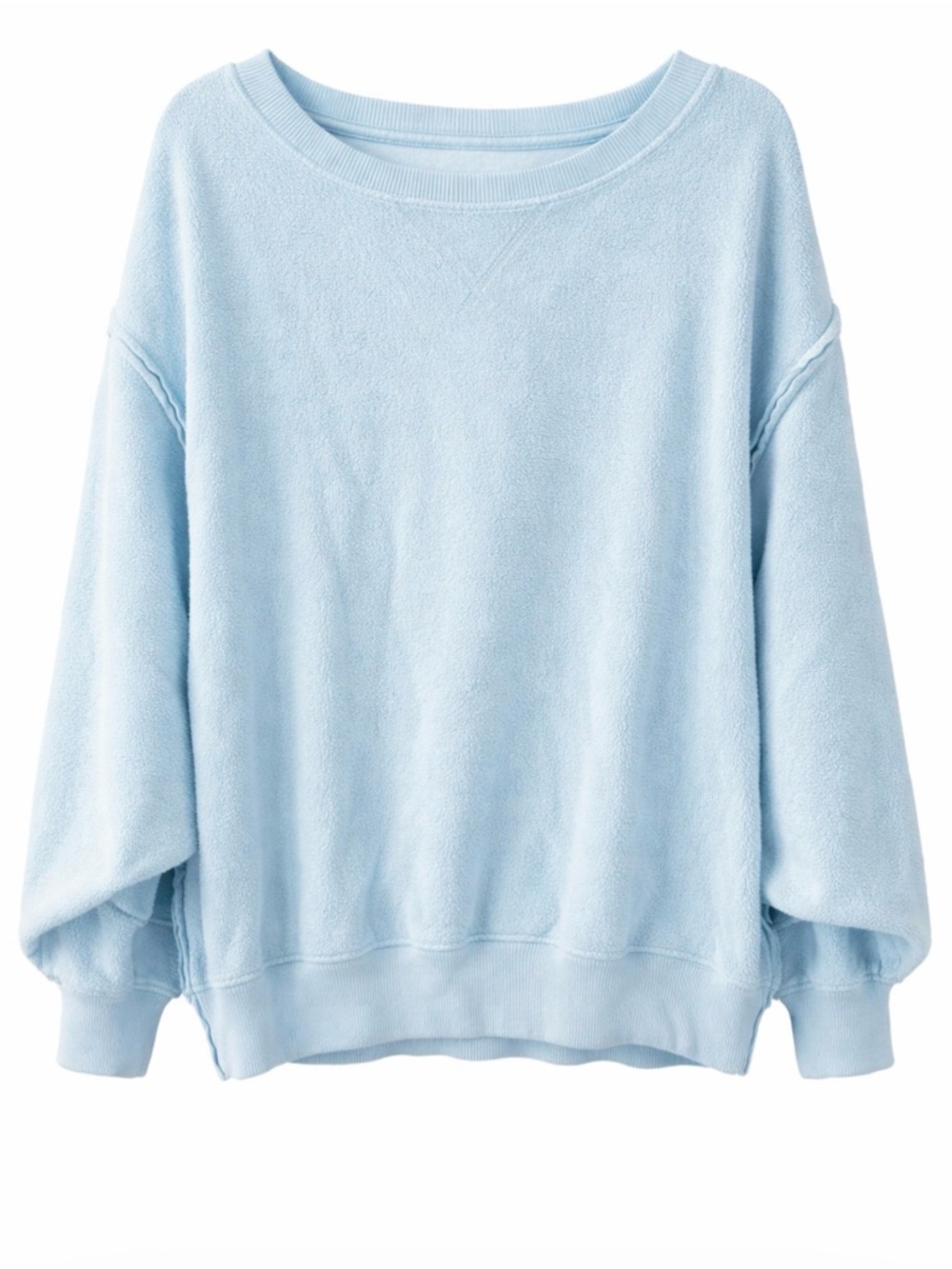 American Eagle Outfitters Huggable Light Blue Crewneck Sweatshirt - Size Small - Picture 1 of 3